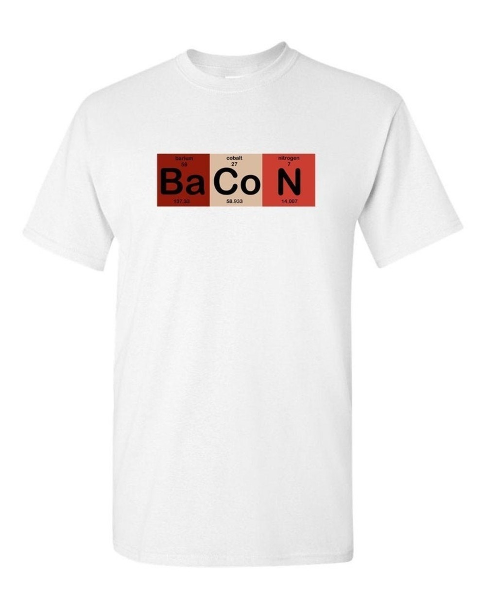 The Chemistry Of Bacon T Shirt
